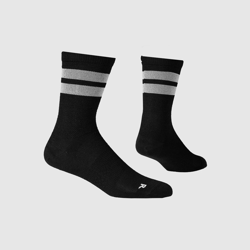 SAYSKY Merino Reflective High Socks SOCKS BLACK