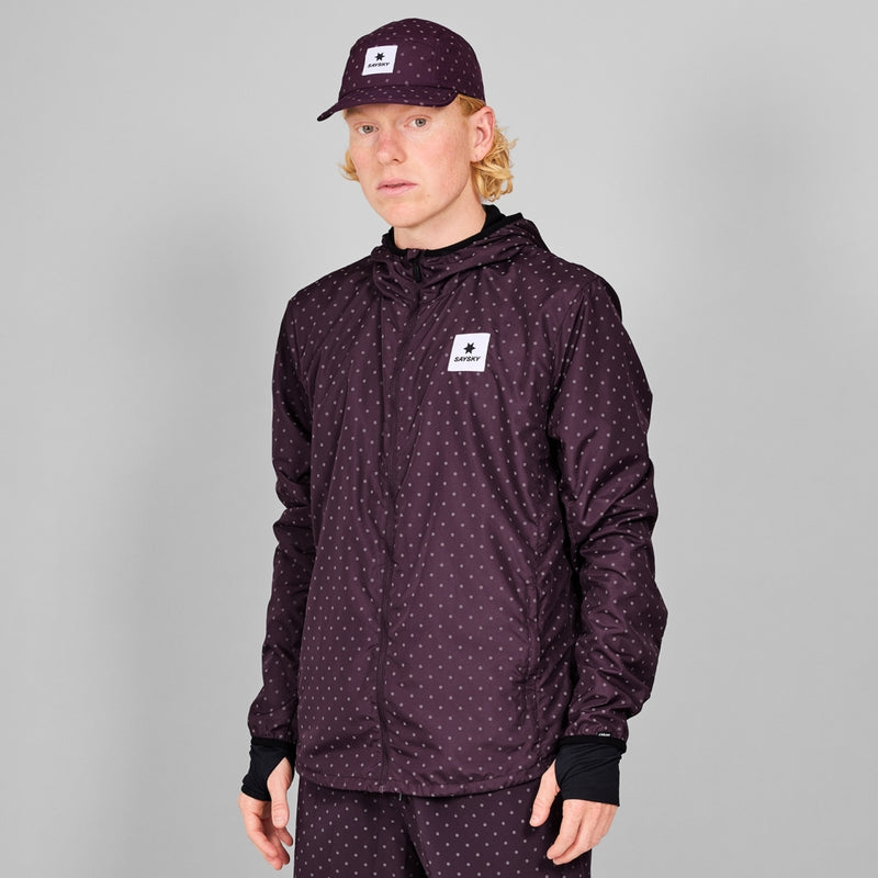 SAYSKY Reflective Polka Blaze Jacket JACKETS/VESTS 1022 - PURPLE