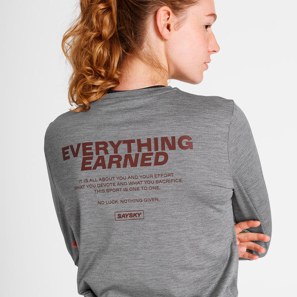 SAYSKY Statement Pace Long Sleeve LONG SLEEVES 6004 - GREY