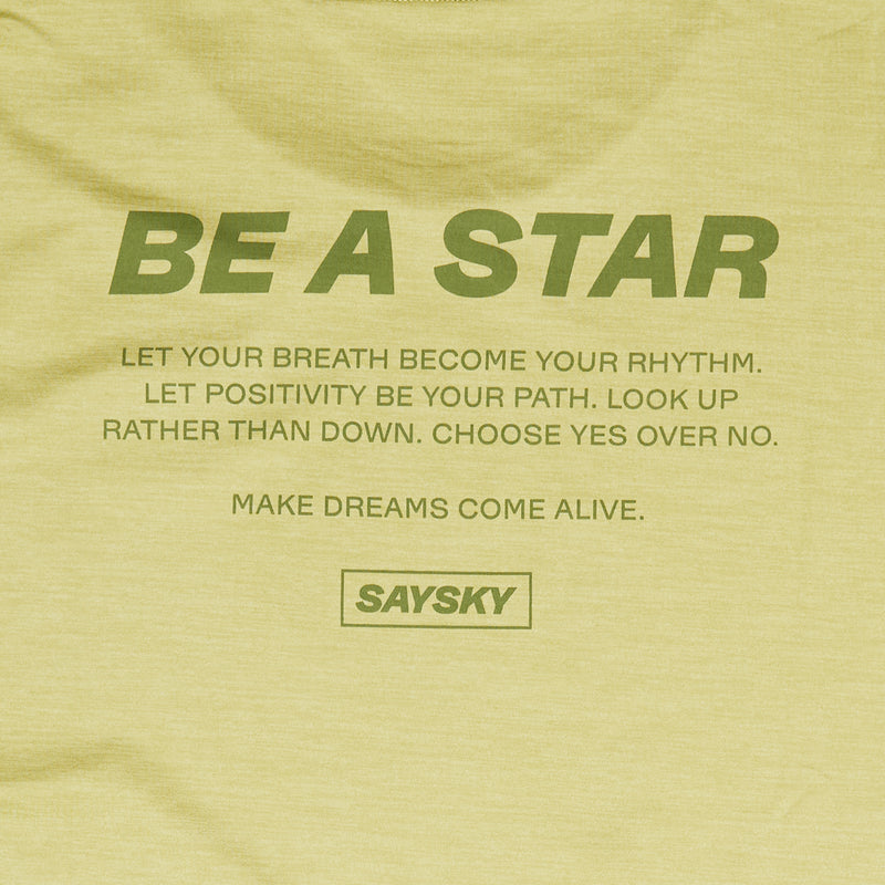 SAYSKY Statement Pace T-Shirt T-SHIRTS 3008 - GREEN MELANGE