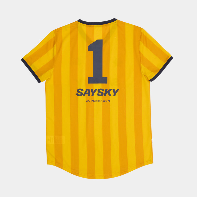 SAYSKY Stripe Combat T-Shirt T-SHIRTS 008 - YELLOW AOP