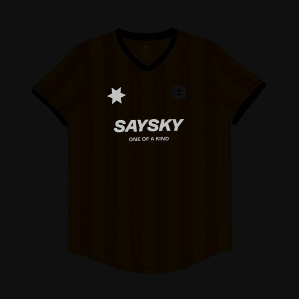 SAYSKY Stripe Combat T-Shirt T-SHIRTS 008 - YELLOW AOP
