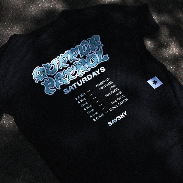 SAYSKY Suffer Patrol Flow T-Shirt T-SHIRTS 902 - BLACK