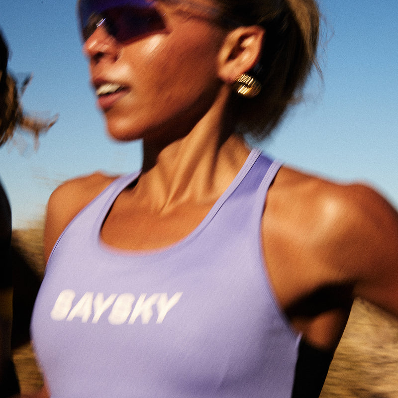 SAYSKY W Logo Combat Sports Bra SPORTS BRA 709 - PURPLE
