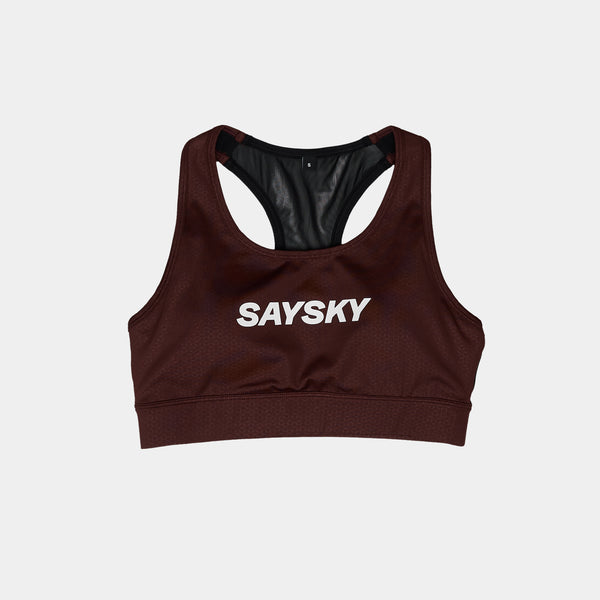 SAYSKY Logo Combat Sports Bra SPORTS BRA 508 - RED