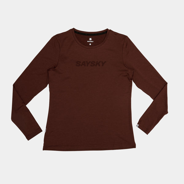 SAYSKY Logo Pace Long Sleeve LONG SLEEVES 5008 - RED