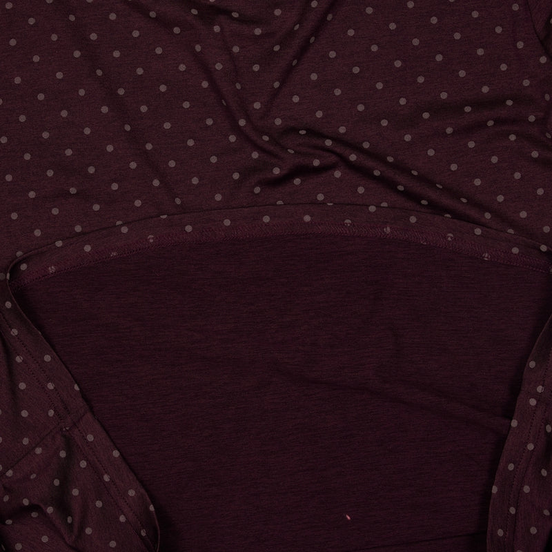 SAYSKY Reflective Polka Pace Long sleeve LONG SLEEVES 1022 - PURPLE